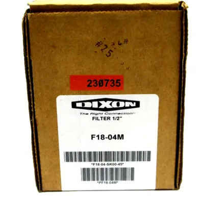 NEW DIXON F18-04M FILTER 1/2" F1804M
