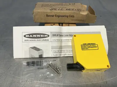 Used BANNER ENGINEERING Q60BB6LAF1400Q Photoelectric Sensors Ohio US | HGR 24 #1549551