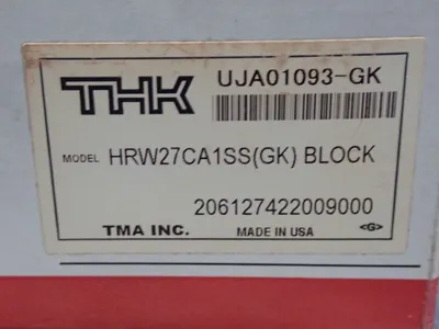 New | in-Stock THK HRW27CA1SSGK Tooling & Accessories (Other) | HGR 24 #751279