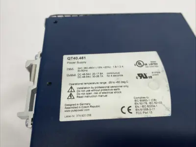 Used Puls Dimension Power Supply 3-Phase 380-480V Input DIN Rail Power Supplies Michigan US | Maverick Industrial Sales #1392981