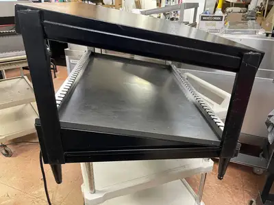 Used JS Used Hatco GRSDS-36 Glo-Ray 36" Heated Warming Display Shelf Merchandiser - 120V 790W - JS Countertop Display Warmers Illinois US | Falcon Restaurant Supply #1374947