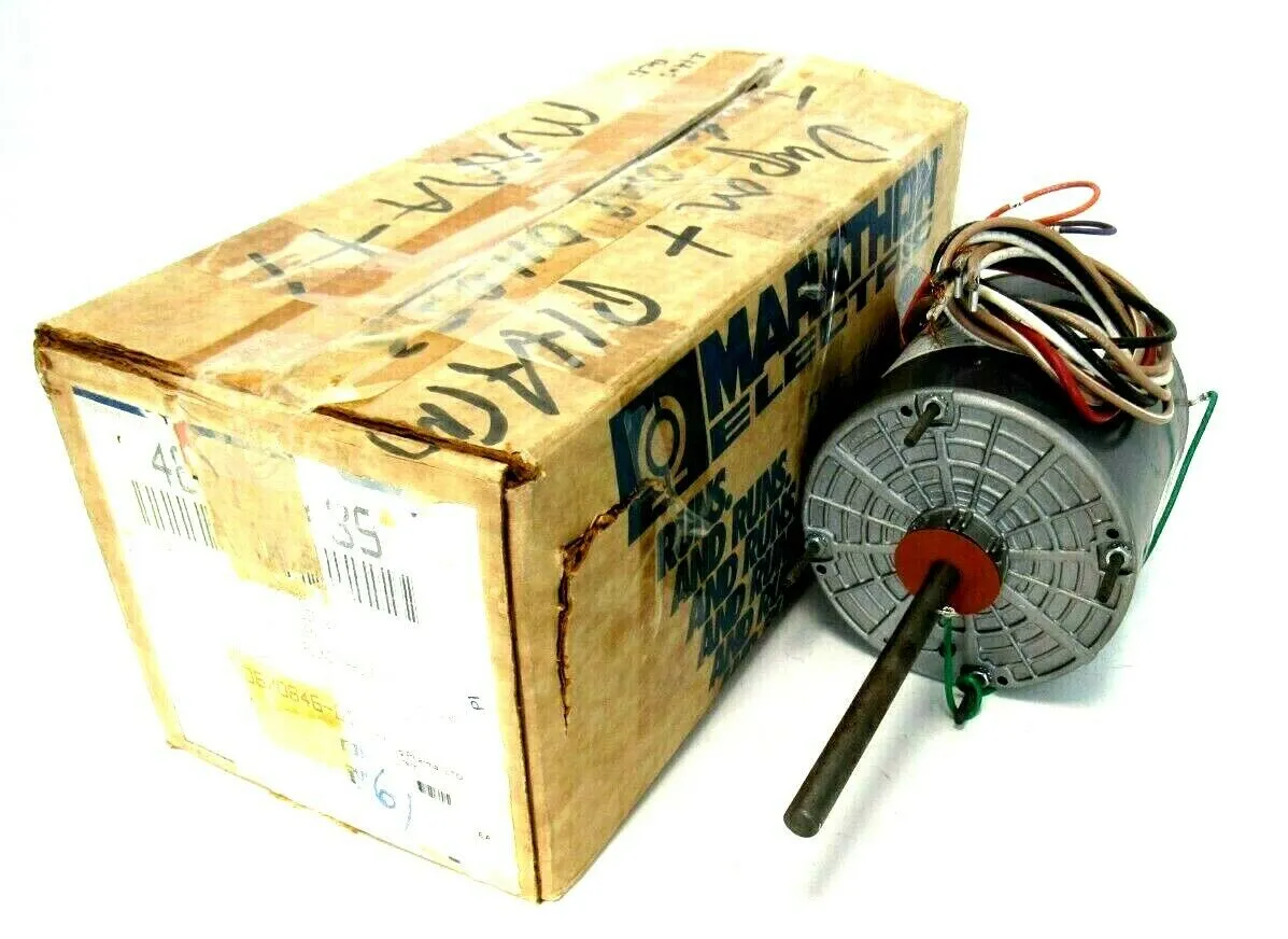 NEW MARATHON X70670846-01-0 MOTOR .5HP 208-230V RPM 1075 ZWB48A11T439A 48A11T439