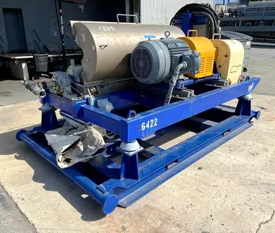 Centrisys CS 18-3 decanter centrifuge, 316SS.