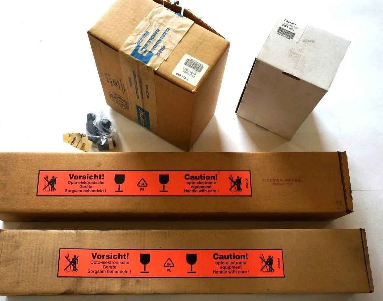 NEW SICK 7026186 LIGHT CURTAIN SET MGSE45-12A, MGSE45-12, LCU-PSRMS, LCU-AGSE