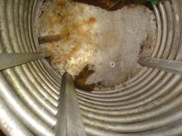 225 L S/S Water Jktd+Int Coil Tank