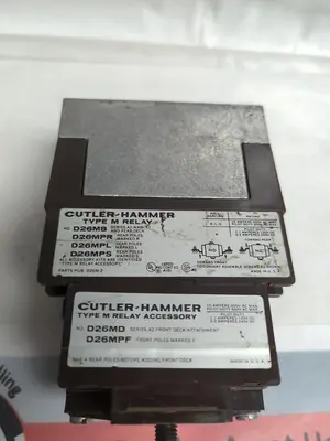 Used CUTLER-HAMMER D26MD Miscellaneous Equipment (Electrical & Power) | Surplus Asset Holdings #1201572