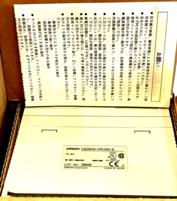 NEW OMRON C200HG-CPU33-E CPU MODULE C200HGCPU33E