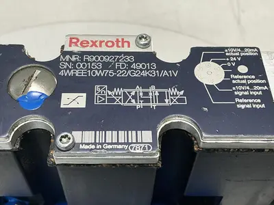 USED REXROTH 4WREE10W75-22/G24K31/A1V