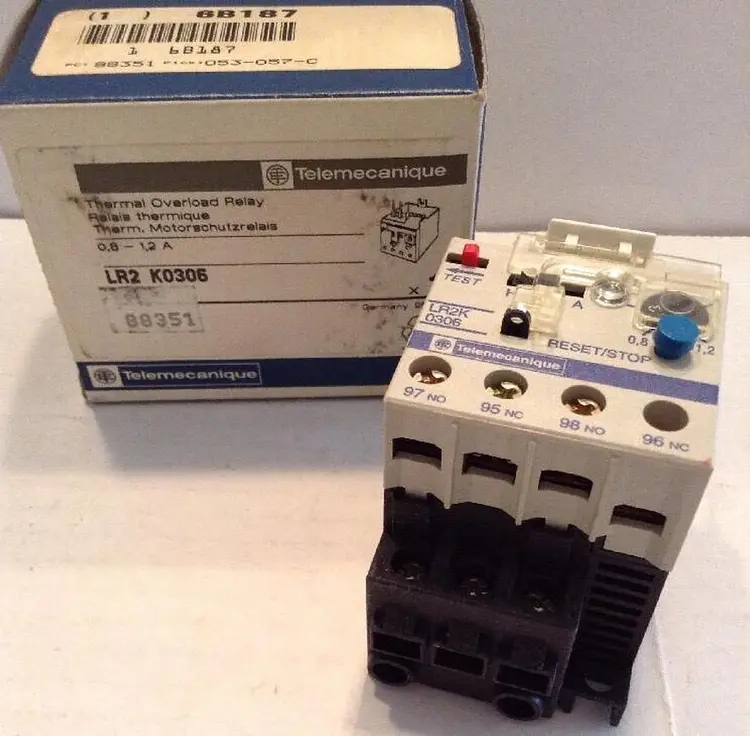 New | in-Stock TELEMECANIQUE LR2 K0306 Miscellaneous Equipment (Electrical & Power) | Surplus Asset Holdings #1189922