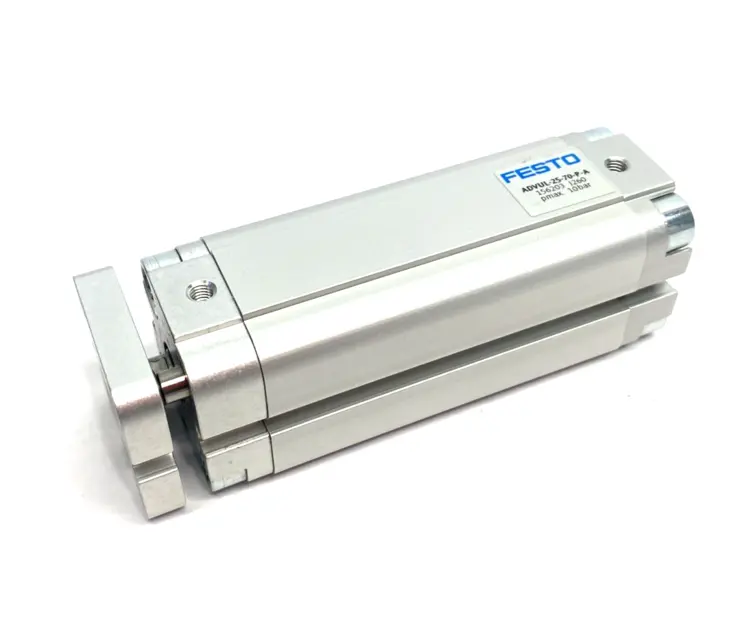 New | in-Stock Festo Compact Pneumatic Cylinder 25mm Piston 70mm Stroke 156203 Pneumatic Cylinders Michigan US | Maverick Industrial Sales #1475427