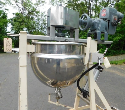 USED LEE 25 GALLON KETTLE 25 DOUBLE
