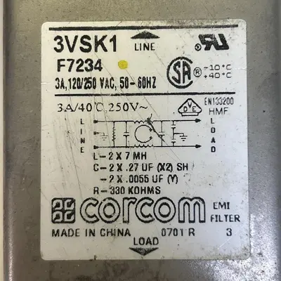 Used CORCOM 3VSK1 Miscellaneous Equipment (Electrical & Power) | Surplus Asset Holdings #1201626