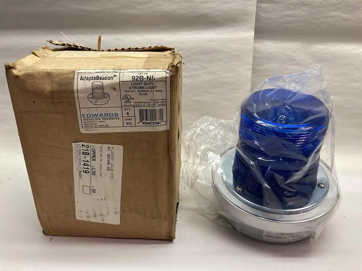 New | in-Stock EDWARDS SIGNALING 92B-N5 Light Source Equipment Ohio US | Surplus Asset Holdings #1227911