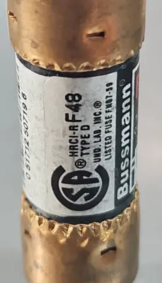 Bussmann FRN-R-3 1/2 Time Delay Fuse 3.5A 250V Loc4B27