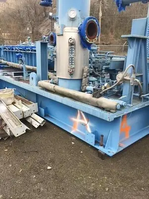Ariel JGC-6 - 3000 HP Electric Drive Four Stage Compressor Skid