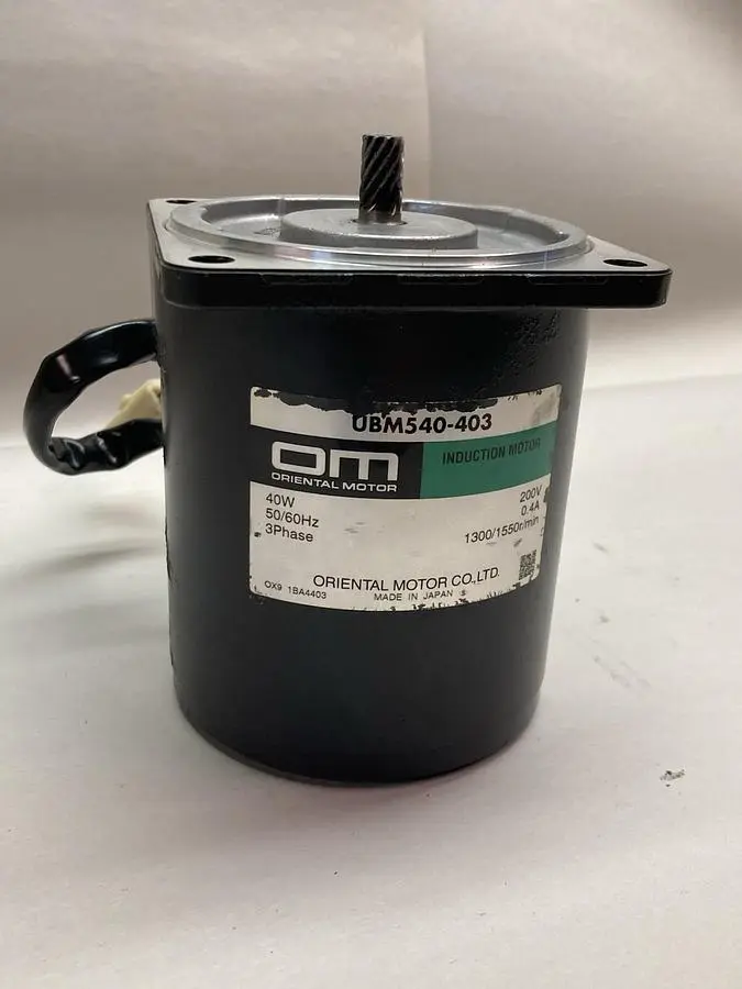 Used ORIENTAL MOTOR UBM540-403 Industrial Controls Ohio US | Surplus Asset Holdings #1364184