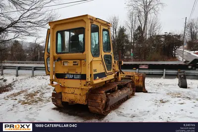 Used 1989 CATERPILLAR D4C Bulldozers Pennsylvania US | Proxy Equipment #1377697