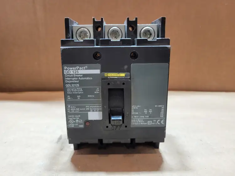 Used SQUARE D QDL32125 Switchgears British Columbia CA | Lenmark #913686