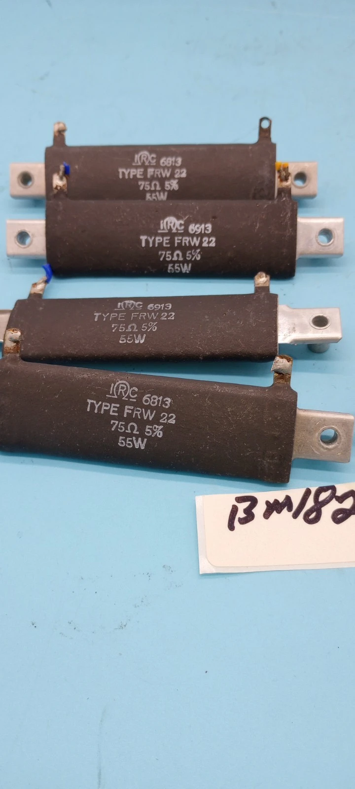 Used IRC 6813 Type FRW 22 Resistors Arizona US | ASSET CONVERSION SPECIALISTS, INC. #1286866