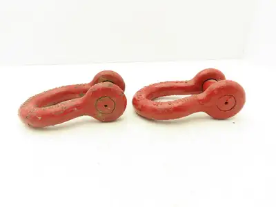 Crosby WLL9-1/2T Lifting Shackle with 1-1/4" Pin Lot of 2