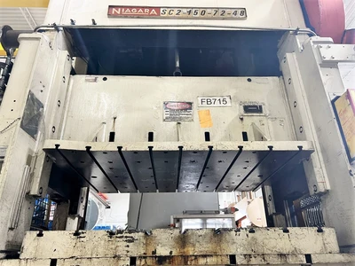 USED 1973 NIAGARA NIAGARA SC2-150-72-48 PRESS