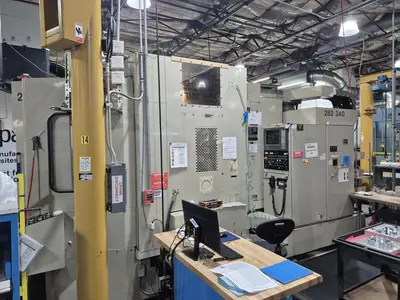 MITSUI SEIKI HU63A Horizontal Machining Centers | Tight Tolerance Machinery (2)
