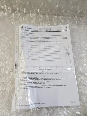 COHERENT MATRIX WATER COOLING PLATE KIT WITH HOSE , MATRIX 90 ADAPTER FOR LASER