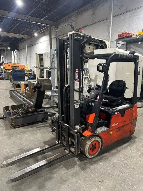 Used LINDE E18 Electric Forklifts Ohio US | McKean Machinery Sales #1280862