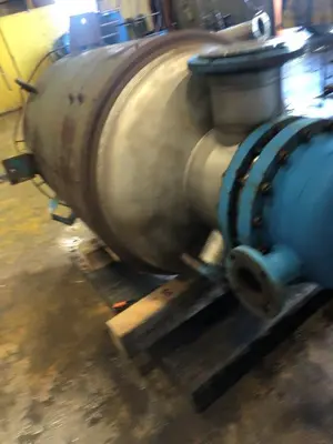 PFAUDLER 38 SqFt Evaporator Wiped Film | Perry Equipment (8)