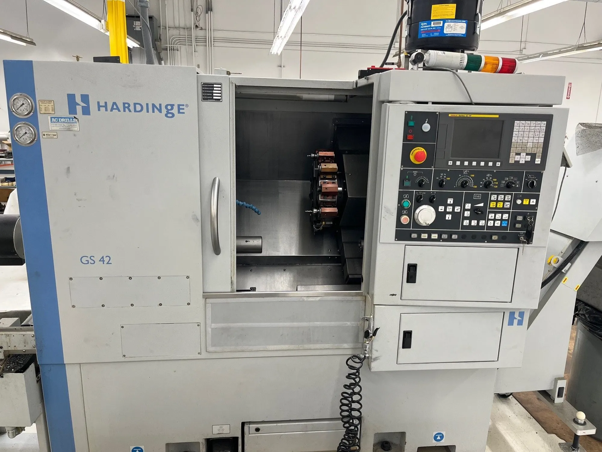 USED 2017 HARDINGE GS 42