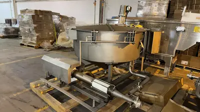 Used AMFEC HT100 Stainless Steel Tanks Illinois US | M&M Equipment Corp. #1266925