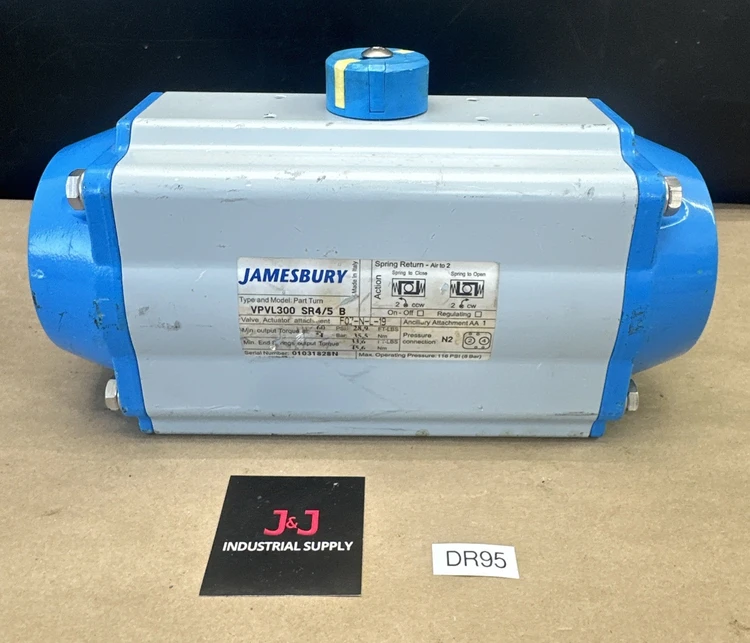 Used Jamesbury VPVL300 ST4/5 B Miscellaneous MRO Indiana US | J&J Industrial Supply #686335