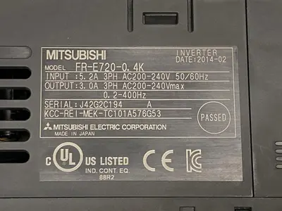 USED MITSUBISHI FR-E7200.4K