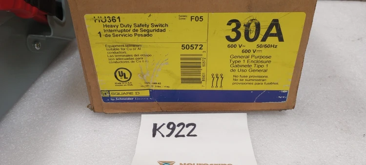 New | in-Stock Square D HU361  F05 Relays & Switches Arizona US | ASSET CONVERSION SPECIALISTS, INC. #312787