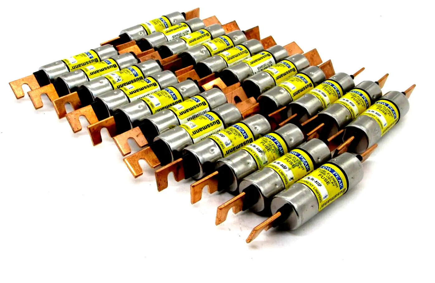 NEW LOT OF 22 BUSSMANN LPN-RK-80SP TIME DELAY FUSES LPNRK80SP