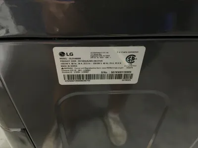 Used LG DLEX4000B Hopper Dryers Michigan US | Miedema Asset Management Group #1321044