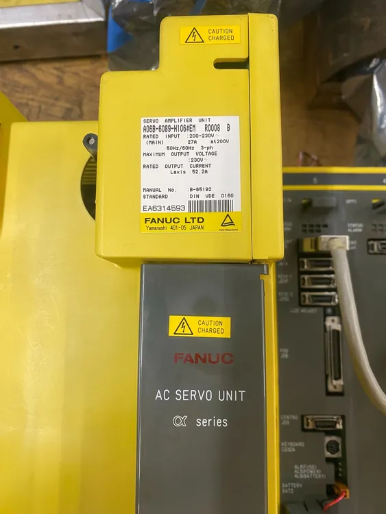 Used FANUC AMPLIFIER (A06B-6089-H106) Tooling & Accessories (Other) Illinois US | Machine Tool Builders, Inc. #806102