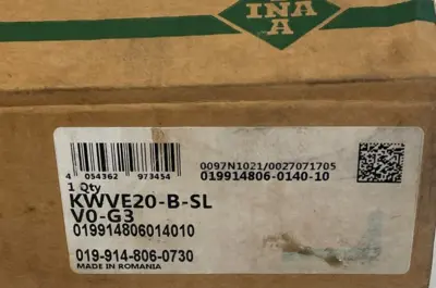 NEW SCHAEFFLER GROUP INS KWVE20-B-SL V0-G3 LINEAR PLAIN UNIT KWVE20BSLVOG3