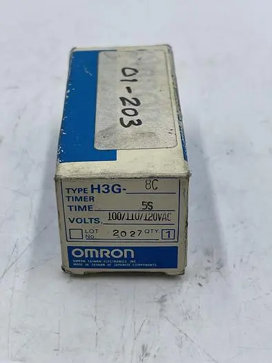 New | in-Stock OMRON OMRON HG3-8C Misc Electrical & Power Parts | ND Industrial Surplus #1212198