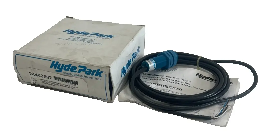 NEW HYDE PARK SM600A-332-00 PROXIMITY SENSOR 3FT SM600A33200