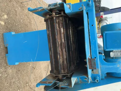 Chip Conveyor, 220/380 Volt 3 Phase Motor, approx. 88” long overall, 9” wide conveyor, Works