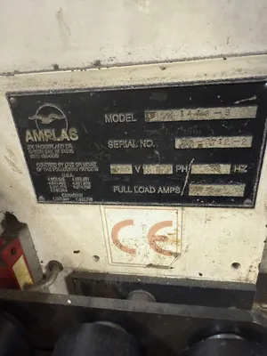 1997 AMPLAS M-1416 S Bag Machines, Bottom Seal out of line | Mark One Machinery (2)