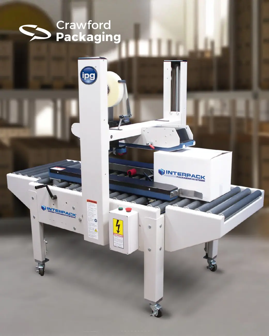 New | in-Stock 2026 Intertape Polymer USA2024-SB/2" Case Sealers Ontario CA | Crawford Packaging #1424047