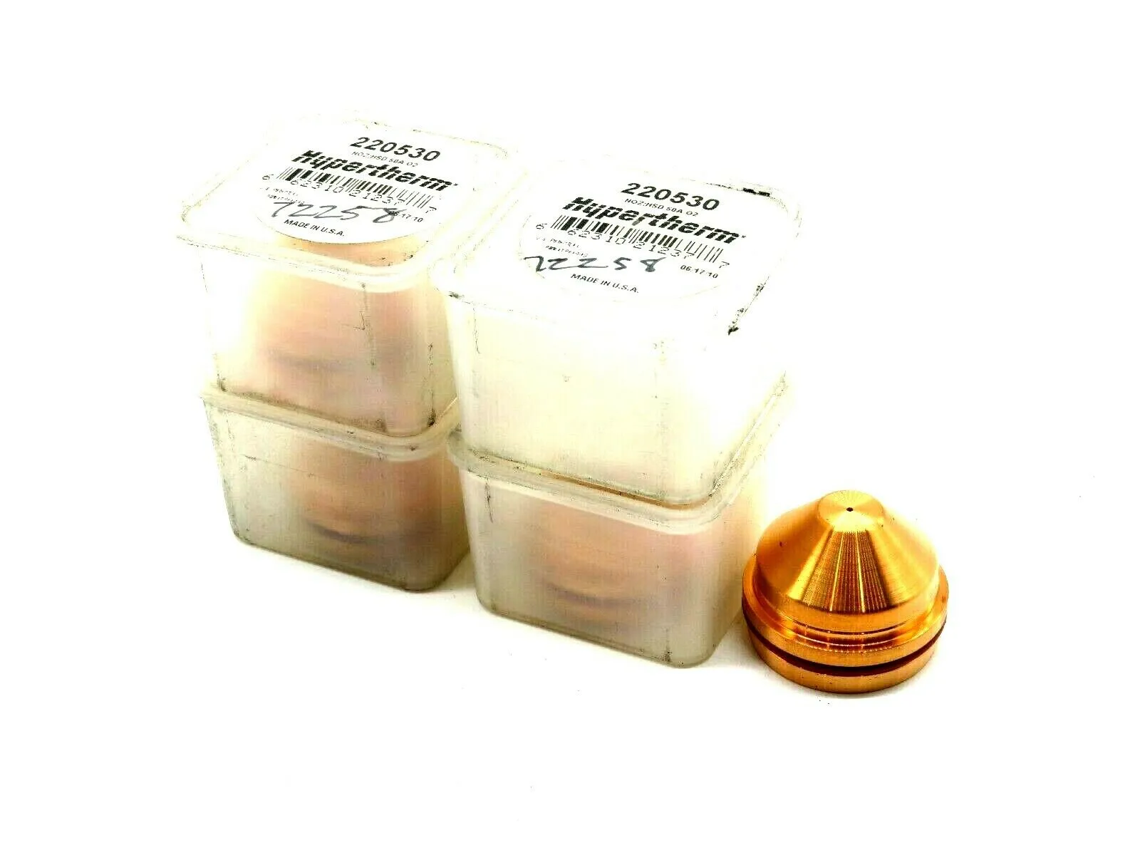 NEW LOT OF 4 HYPERTHERM 220530 NOZZLE 50A