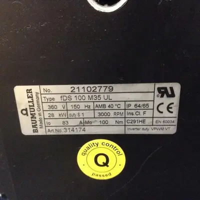 USED BAUMULLER FDS 100 M35 UL