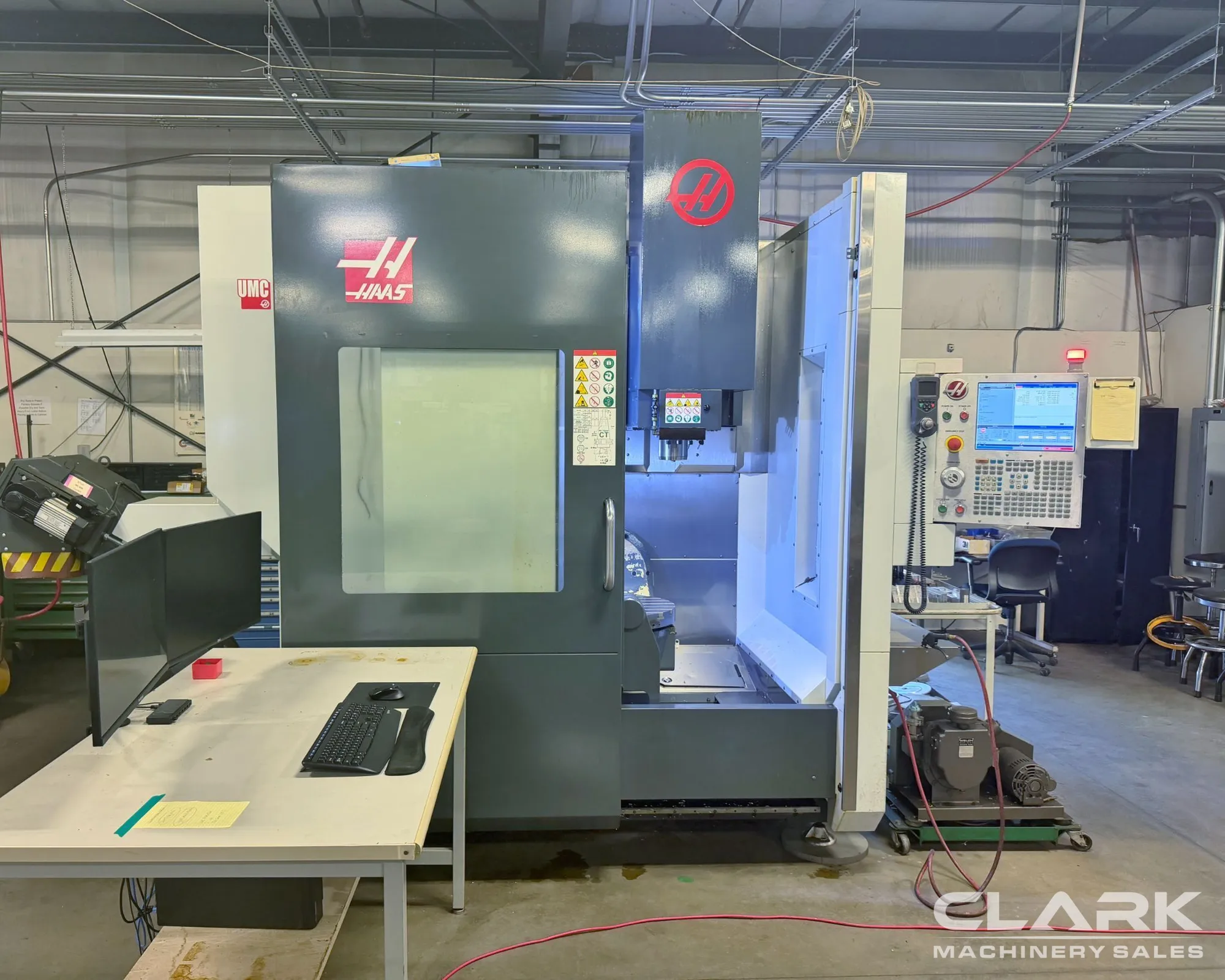 2017 HAAS UMC-750SS, 15,000 RPM, 40 ATC