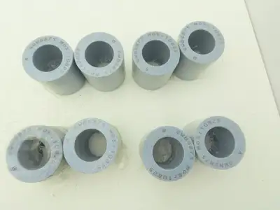 Norton Abrasives GWBG875 Alundum Grinding Wheel 3.0"x6.374x1-3/4" Lot of 4 Sets
