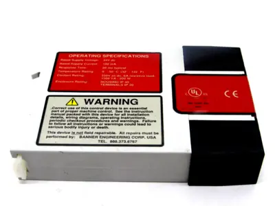 NEW BANNER ENGINEERING IM-T-9A SAFETY RELAY 24VDC IMT9A