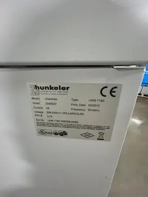 USED 2015 HUNKELER UW6 7183