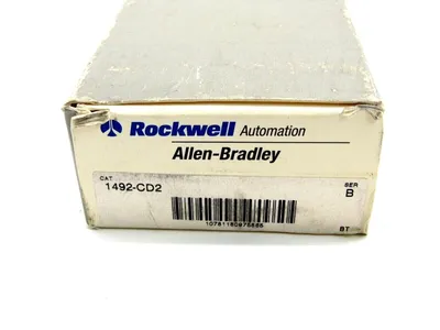 NEW LOT OF 37 ALLEN BRADLEY 1492-CD2 TERMINAL BLOCKS SER.B 1492CD2